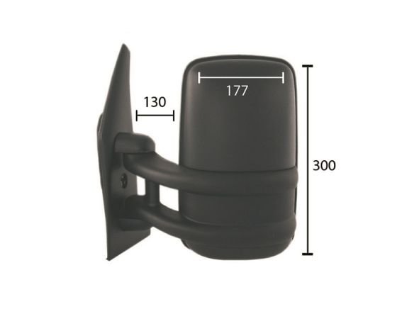 Acessar a peça Espelho esquerdo manual [médio]