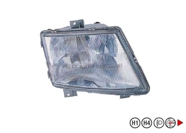 Acessar a peça H4+H1 Farol direito elétrico