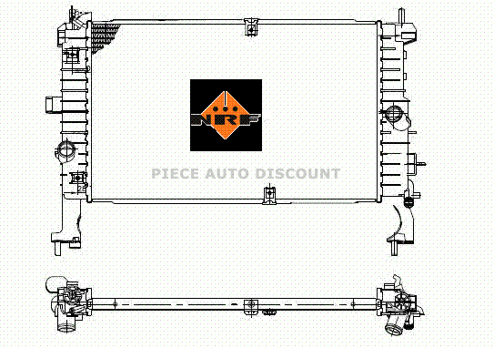 Acessar a peça Radiador 1.3l cdti - 1.7l dti/cdti Acessar a peça Radiador 1.3l cdti - 1.7l dti/cdti