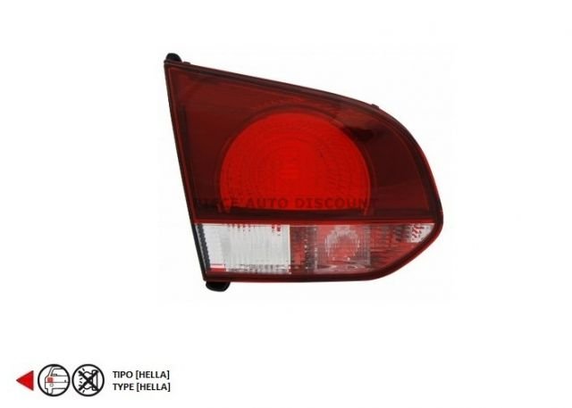 Acessar a peça Grupo optico interior traseiro esquerdo/preto tipo he