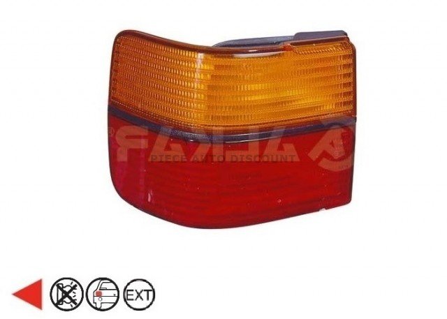 Acessar a peça Grupo optico exterior traseiro esquerdo âmbar p21w+p21/5w tipo he 1997->1999 Acessar a peça Grupo optico exterior traseiro esquerdo âmbar p21w+p21/5w tipo he 1997->1999