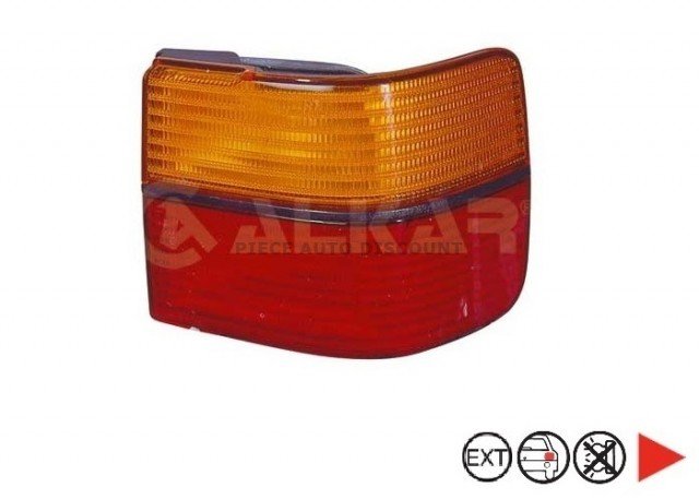 Acessar a peça Grupo optico exterior traseiro direito âmbar p21w+p21/5w tipo he 1997->1999 Acessar a peça Grupo optico exterior traseiro direito âmbar p21w+p21/5w tipo he 1997->1999