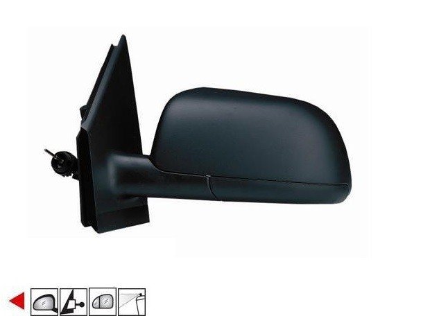 Acessar a peça Espelho esquerdo mecânico, asferico, preparado