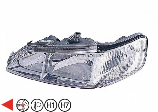 Acessar a peça Farol esquerdo H1+H7 01-> Acessar a peça Farol esquerdo H1+H7 01->
