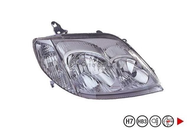 Acessar a peça H7+HB3 Farol reto Sedan - Station Acessar a peça H7+HB3 Farol reto Sedan - Station