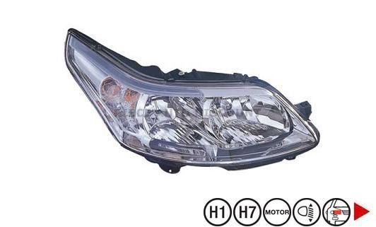Acessar a peça Farol direito eletrico, H1+H7 Acessar a peça Farol direito eletrico, H1+H7