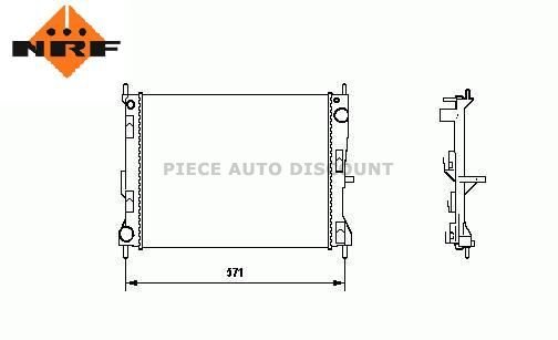 Acessar a peça Radiador 1,2l - 1,4l - 1,6l - 1,5l dci