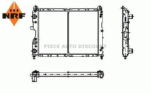 Acessar a peça Radiador 1.7l d/1.9l d-td Acessar a peça Radiador 1.7l d/1.9l d-td
