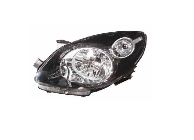 Farol esquerdo H4 [Preto].