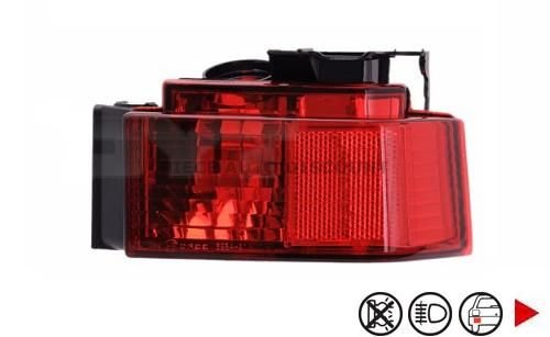 Acessar a peça Pisca de nevoeiro tras direita Acessar a peça Pisca de nevoeiro tras direita