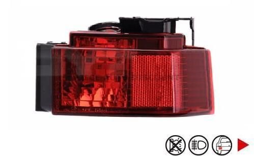 Acessar a peça Pisca tras nevoeiro direita/escuro Acessar a peça Pisca tras nevoeiro direita/escuro