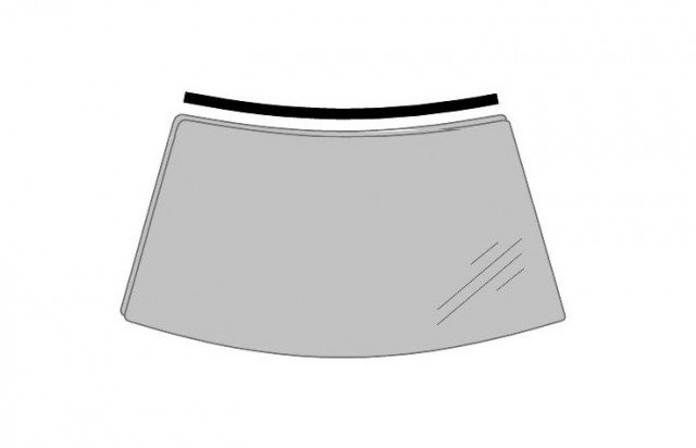 Acessar a peça Friso para-brisas superior Acessar a peça Friso para-brisas superior