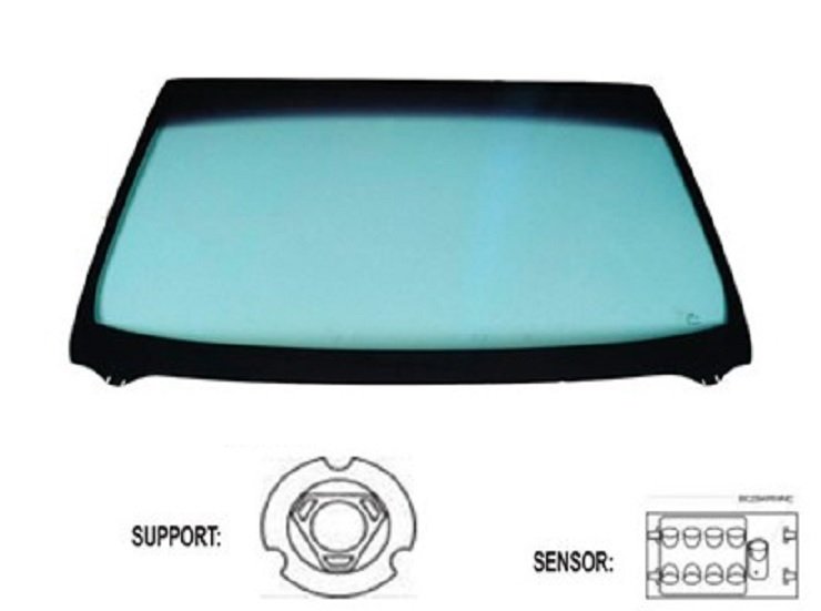 Acessar a peça Para-brisas verde difuso verdeserigrafia mod. base esp. sensor chuva/luz janela 4ptas sw