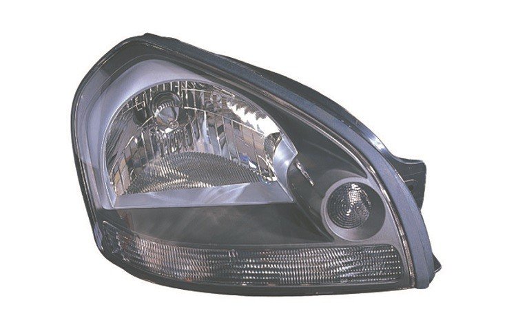 Farol direito eletrico base preta h4+py21wx2+w5w
