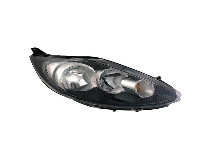 Farol direito H7+H1 [Preto].