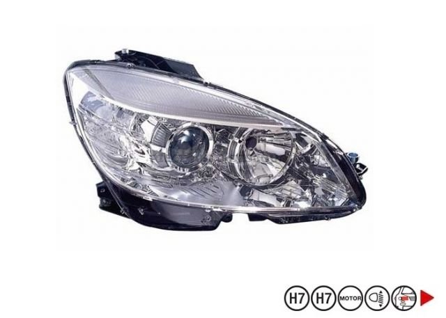 Acessar a peça Farol direito eletrico com motorh7+h7