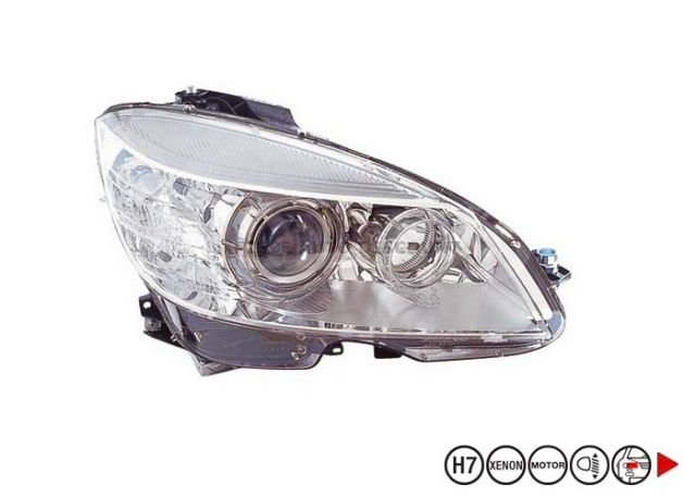 Acessar a peça Farol direito eletrico com motorh7+d2s