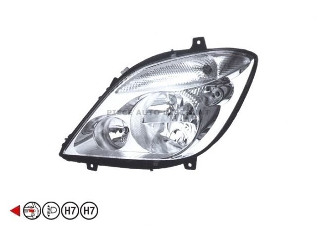 Acessar a peça Farol esquerdo H7+H7
