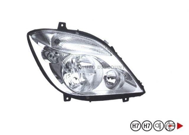 Acessar a peça Farol direito H7+H7
