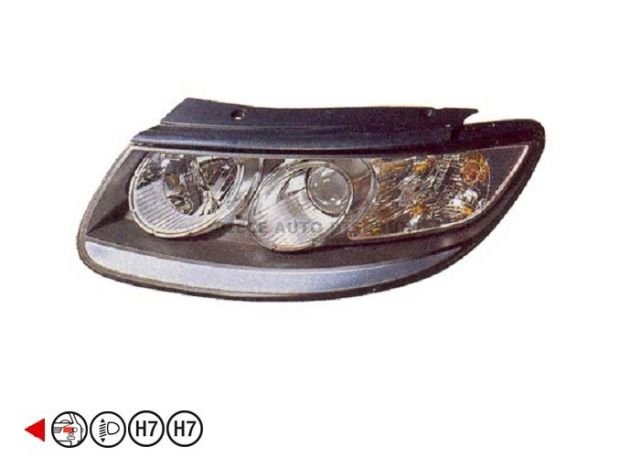 Acessar a peça Farol esquerdo H7+H7 Acessar a peça Farol esquerdo H7+H7