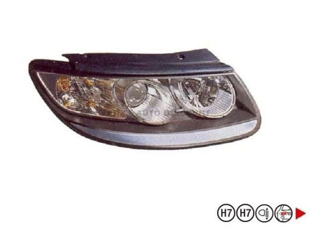 Acessar a peça Farol direito H7+H7 Acessar a peça Farol direito H7+H7