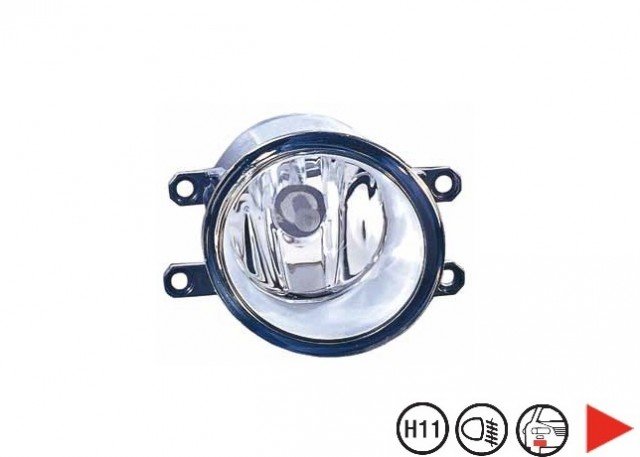 Acessar a peça Farol nevoeiro direito h11 Acessar a peça Farol nevoeiro direito h11
