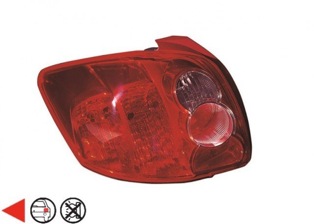 Acessar a peça Grupo optico traseiro esquerdop21w+py21w+r5w+w16w tipo fa/tipo k