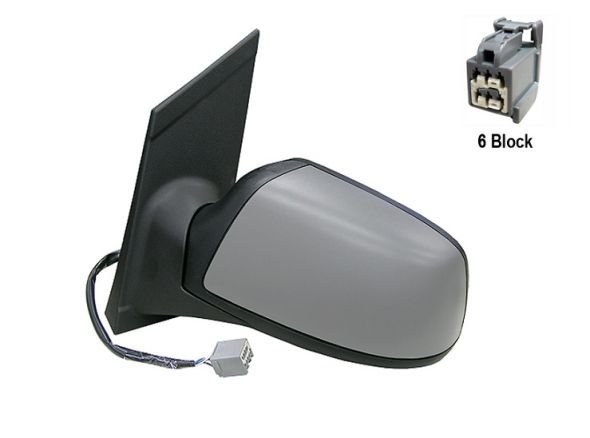 Acessar a peça Espelho esquerdo eletrico, convexo, termico, preparado