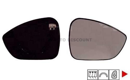 Acessar a peça Vidro + suporte espelho direito aquecido 09-> Acessar a peça Vidro + suporte espelho direito aquecido 09->