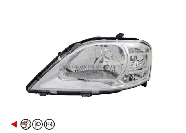Acessar a peça Farol esquerdo H4 Acessar a peça Farol esquerdo H4