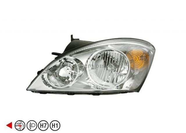 Acessar a peça Farol esquerdo eletrico h1+h7+h21w+w5w Acessar a peça Farol esquerdo eletrico h1+h7+h21w+w5w