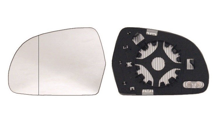 Vidro + suporte do espelho retrovisor esquerdo aquecido grande angular (a partir de 2008) AUDI A5  pour AUDI A5 Vidro + suporte do espelho retrovisor esquerdo aquecido grande angular (a partir de 2008) AUDI A5  pour AUDI A5