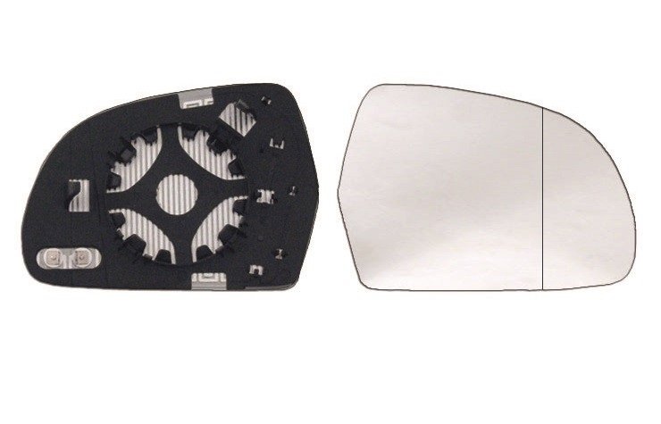 Vidro + suporte do espelho retrovisor direito aquecido grande angular (a partir de 2008) AUDI A3  pour AUDI A3  Vidro + suporte do espelho retrovisor direito aquecido grande angular (a partir de 2008) AUDI A3  pour AUDI A3
