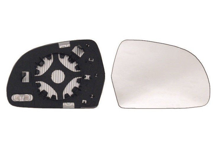 Vidro + suporte do espelho retrovisor direito aquecido (até 2009) Vidro + suporte do espelho retrovisor direito aquecido (até 2009)