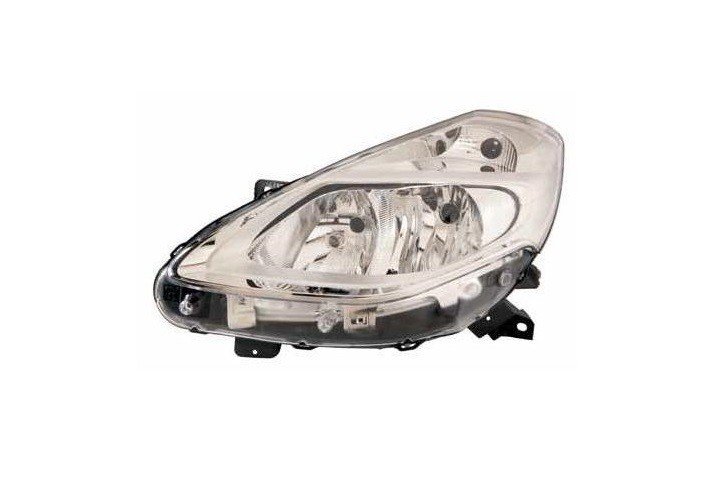 Farol esquerdo H7+H7 [cromado].