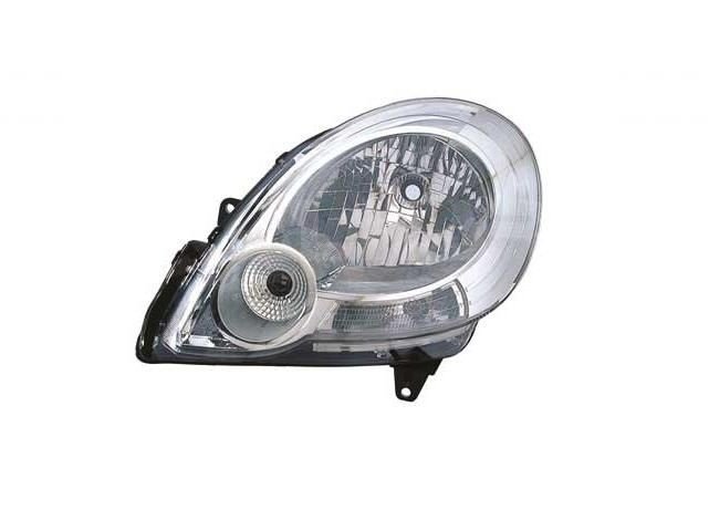 Farol esquerdo H4 [cromado].