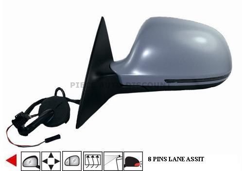 Acessar a peça Espelho esquerdo elétrico, aquecido, preparado + pisca + lateral [grande angular]