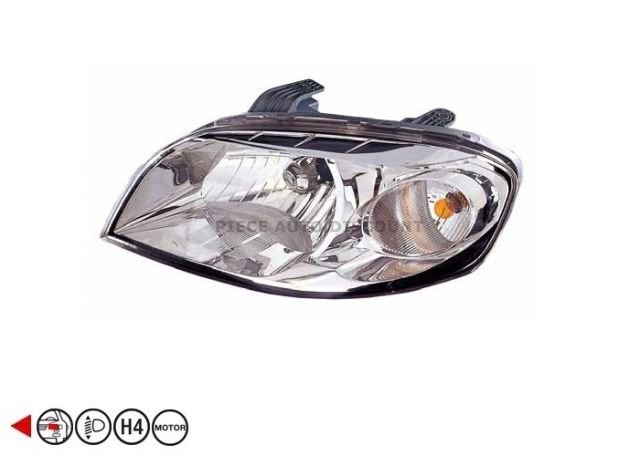 Acessar a peça Farol esquerdo eletrico com motor h4+py21w+w5w tipo s 4 portas Acessar a peça Farol esquerdo eletrico com motor h4+py21w+w5w tipo s 4 portas