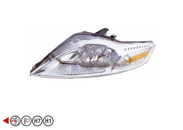 Acessar a peça Farol esquerdo eletrico com motor h1+h7+py21w+w5w Acessar a peça Farol esquerdo eletrico com motor h1+h7+py21w+w5w