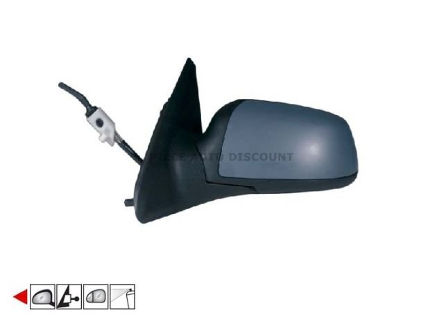 Acessar a peça Espelho esquerdo mecânico preparado