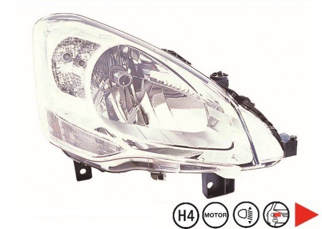 Acessar a peça Farol direito H4 Acessar a peça Farol direito H4