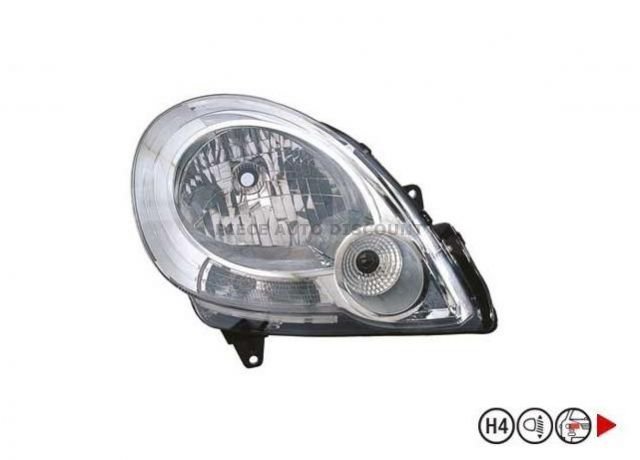 Acessar a peça Farol direito H4 [cromado].