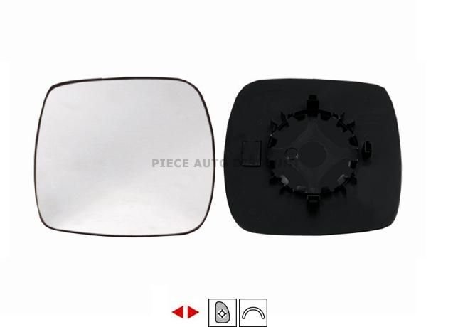 Acessar a peça Vidro com suporte reversivel convexo
