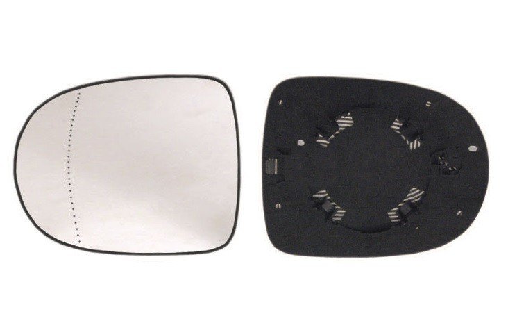 Cristal com soporte reversivel, asferico
