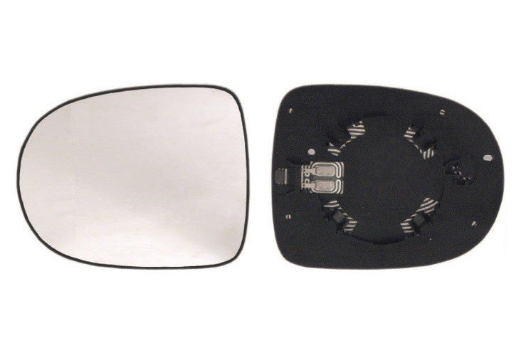 Cristal com soporte reversivel, convexo, termico