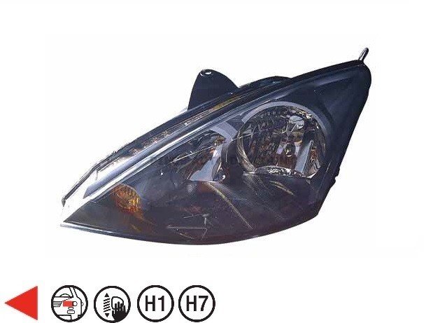 Acessar a peça Farol esquerdo manual/eletrico base preta h1+h7