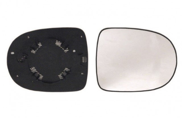 Acessar a peça Cristal com soporte reversivel, convexo