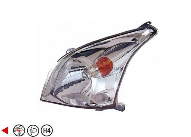 Acessar a peça Farol esquerdo elétrico H4 Acessar a peça Farol esquerdo elétrico H4