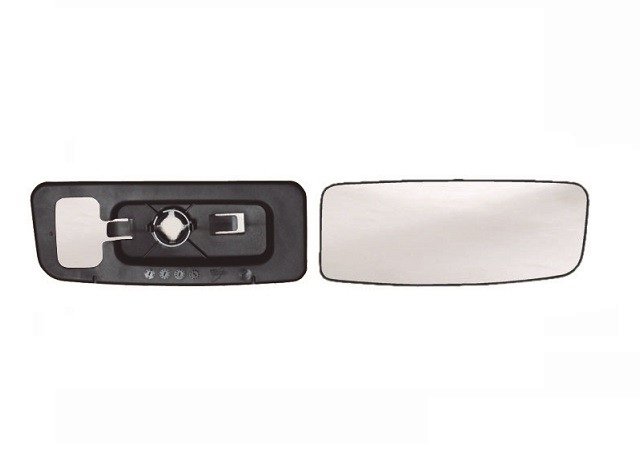 Vidro + espelho redondo suporte direito [pequeno] [grande angular]