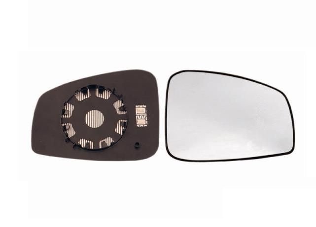Vidro com suporte direito convexo, termico